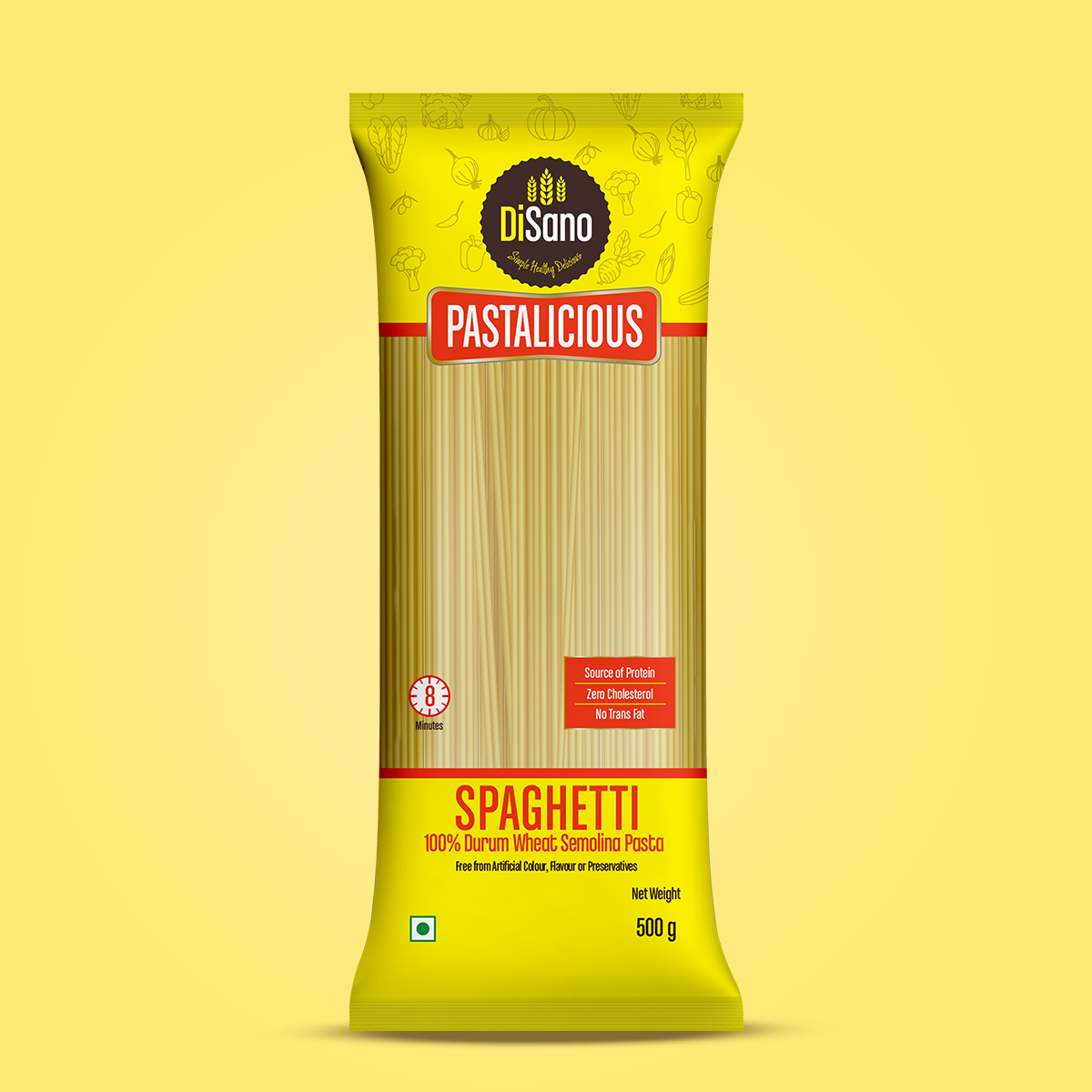 Image 12 of Spaghetti / Pack of 1 for the product Disano Pastalicious - No Maida Pasta