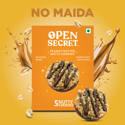 Image 1 of Open Secret Peanut Butter Story Box (x 5 Nutty Cookies)