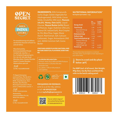 Image 9 of Open Secret Peanut Butter Nutty Cookies | Pack of 30