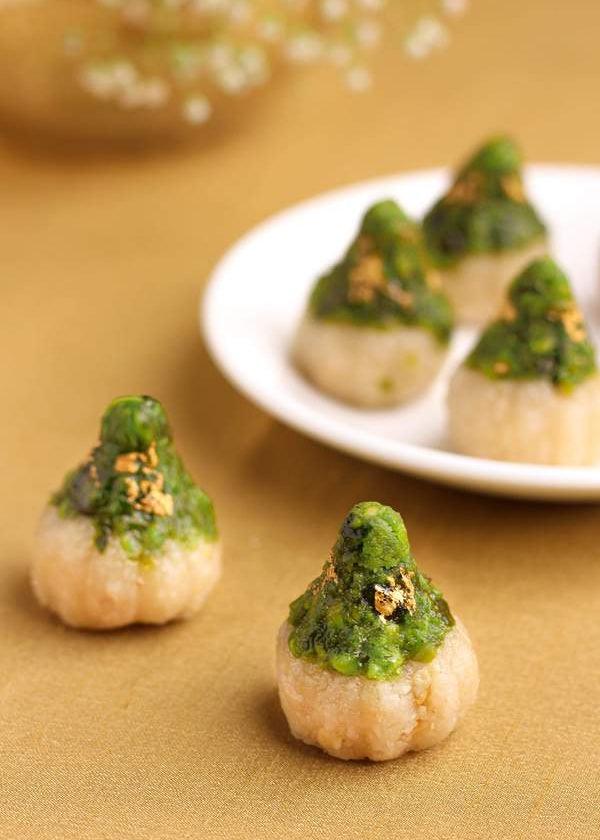 Image 1 of Misree Pista and Cashew Modak
