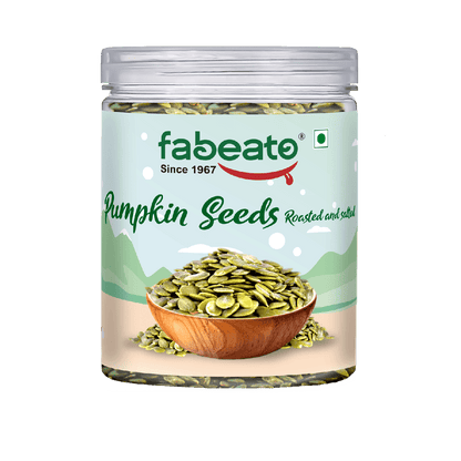 Image 1 of Fabeato Roasted & Salted Pumpkin seeds-250g