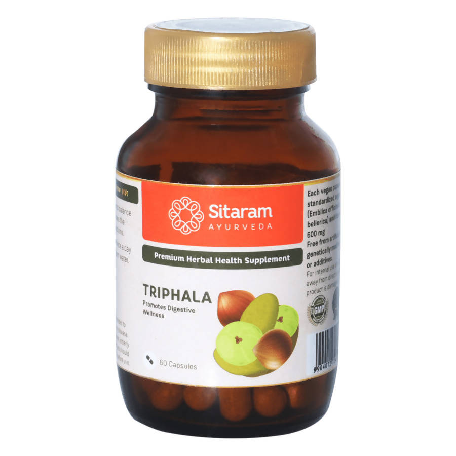 Image 1 of 60 Capsules for the product Sitaram Ayurveda Triphala Capsules