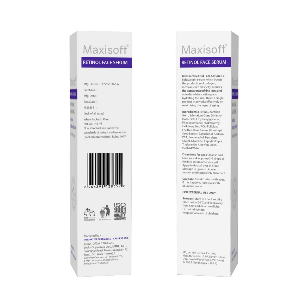Image 2 of Maxisoft Retinol Face Serum