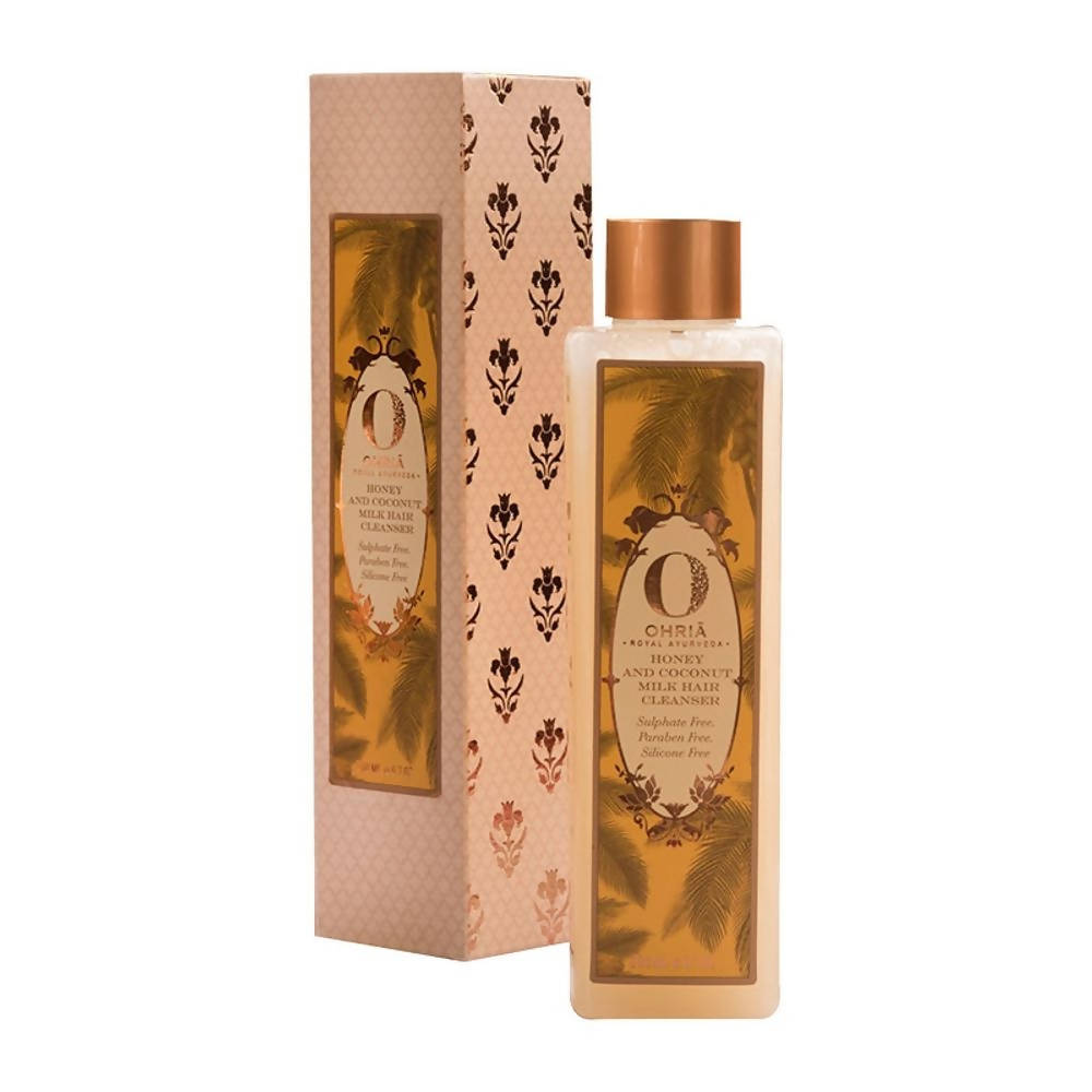 Image 1 of 200 ml for the product Ohria Ayurveda Honey And Coconut Milk Hair Cleanser