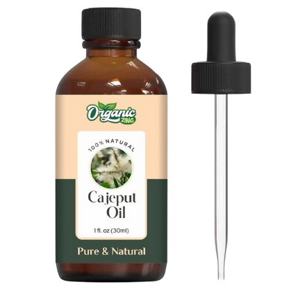 Image 1 of 30 ml / Pack of 1 for the product Organic Zing Cajeput (Melaleuca Leucadendra) Oil