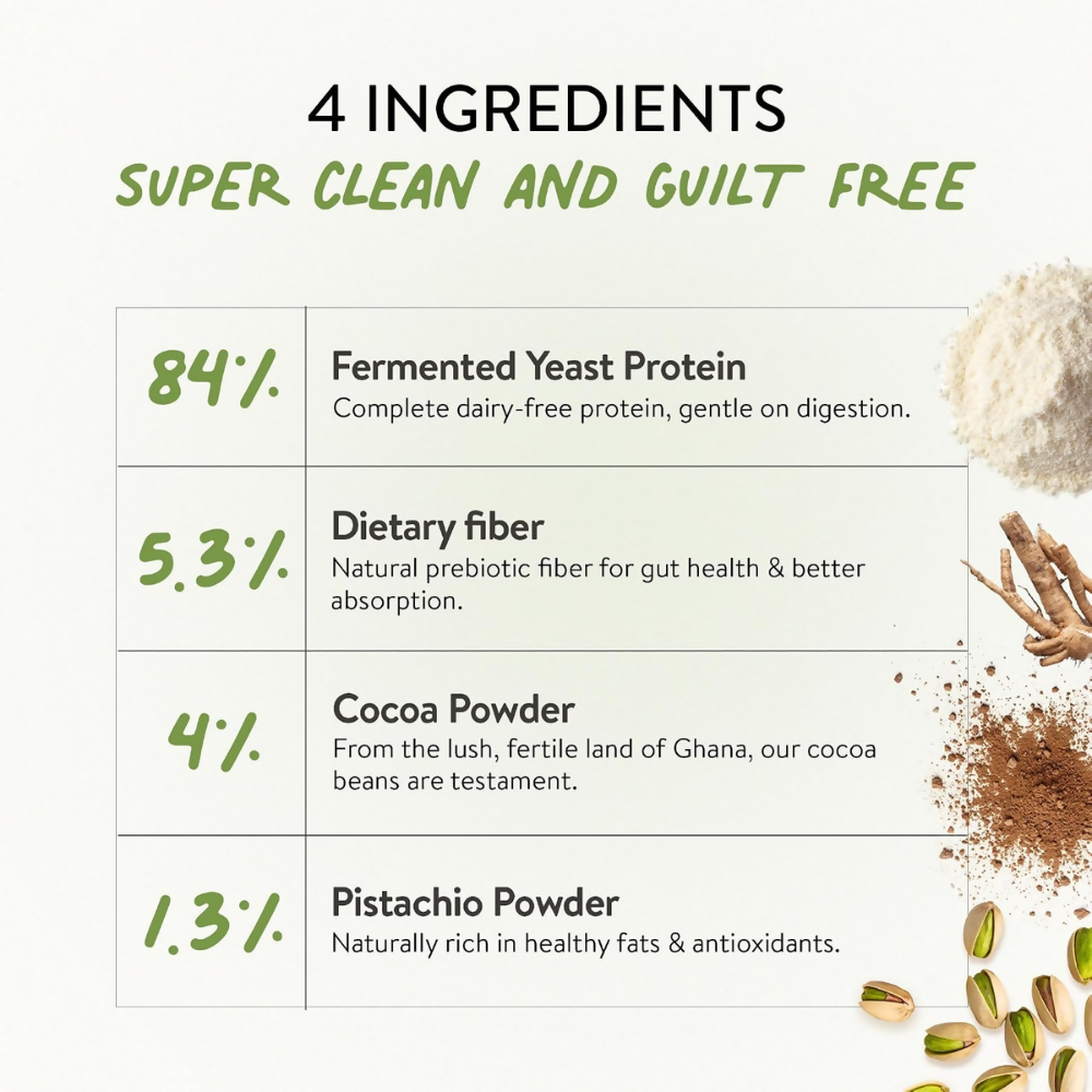 Image 5 of Happy Cultures 24g Protein Dubai Kunafa Chocolate Fermented Yeast Protein Isolate