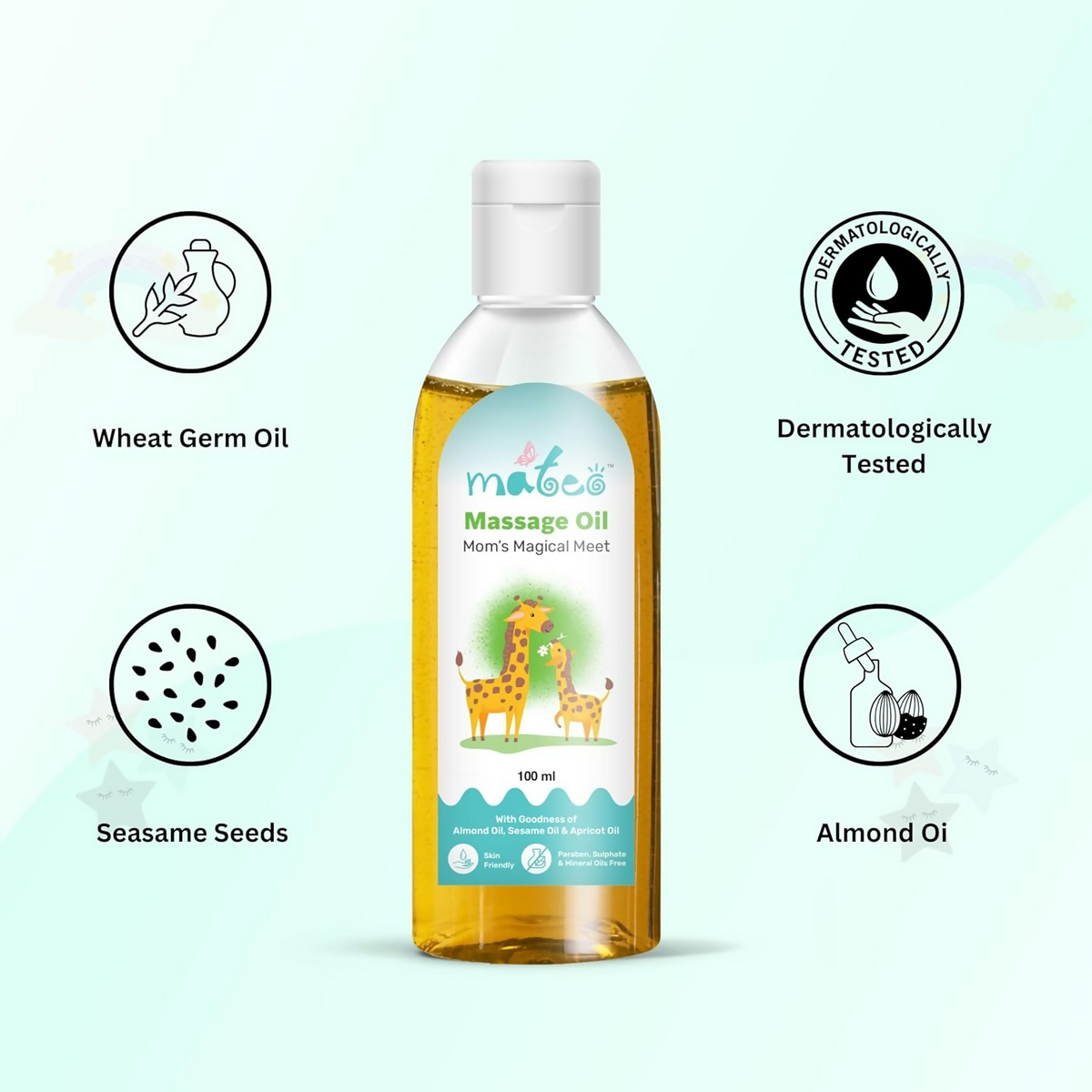 Image 3 of Mateo Baby Massage Oil Mom’s Magical Meet