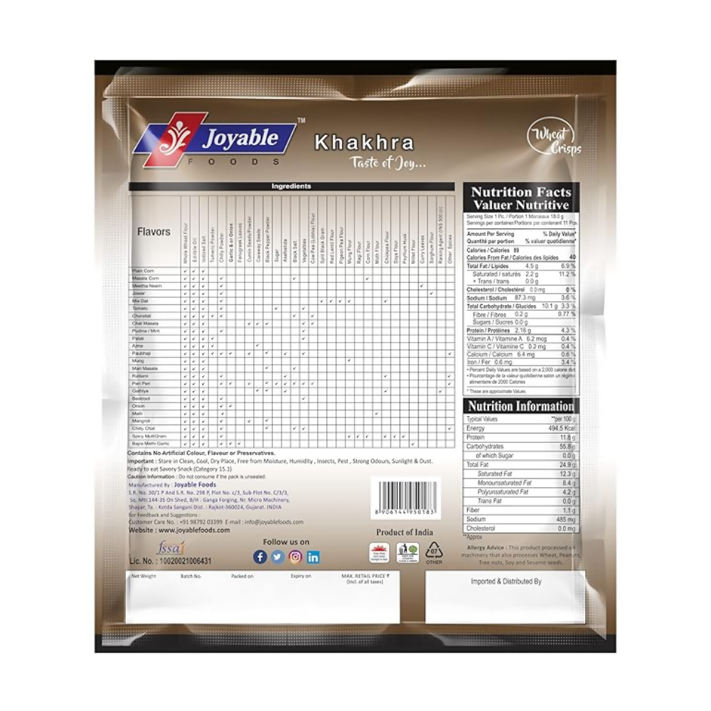 Image 2 of Joyable Khakhra - Mix Dal