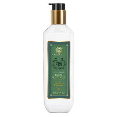 Image 1 of 200 ml for the product Forest Essentials Hydrating Facial Moisturiser Sandalwood & Orange Peel
