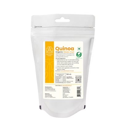 Image 9 of Sattvic Foods Organic Quinoa |  Gluten-free | Low Glycemic Index