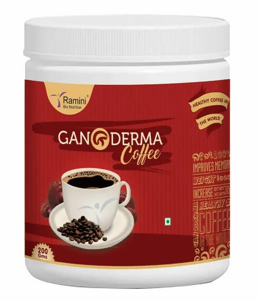 Image 1 of 200 gm / Pack of 1 for the product Ramini Bio Nutrition Ganoderma Coffee Powder
