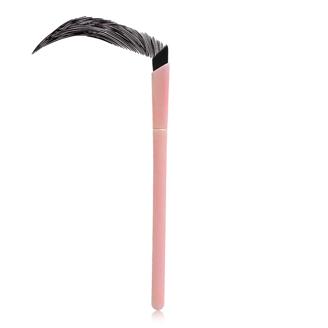 Image 1 of Gleva Multi-Function Eyebrow Brush - Light Pink