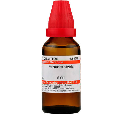 Image 1 of 6 CH for the product Dr. Willmar Schwabe India Veratrum Viride Dilution