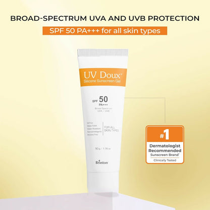 Image 10 of Brinton UV Doux Silicone Sunscreen Gel SPF 50 PA+++