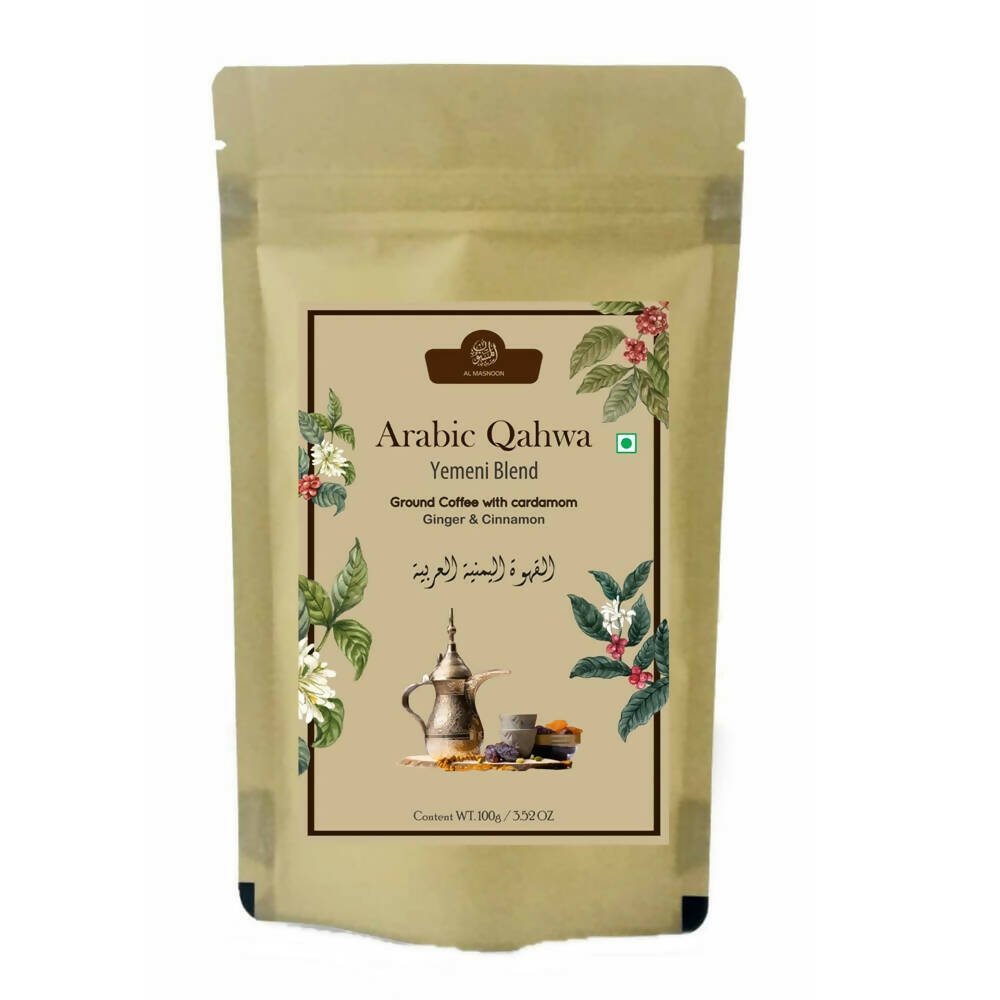 Image 1 of 100 gm for the product Al Masnoon Arabic Qahwa Yemeni Blend