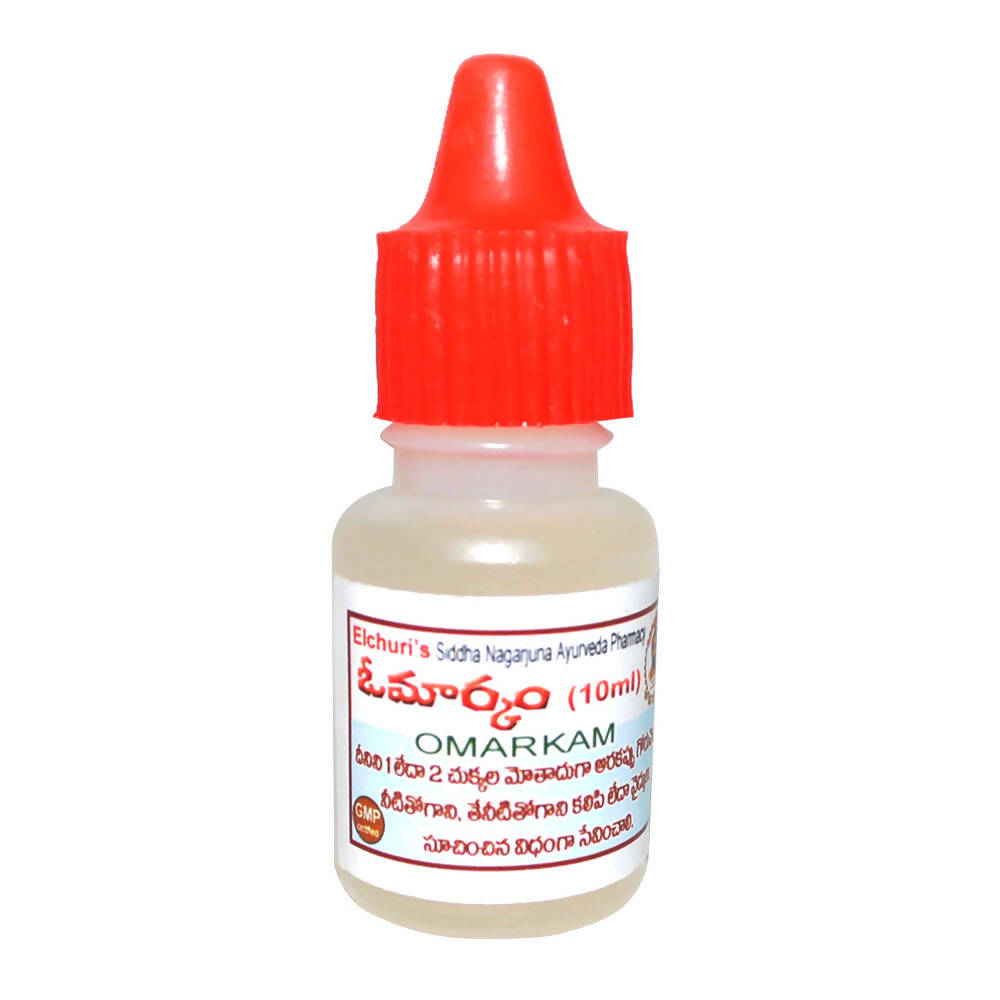 Image 1 of 10 ml for the product Siddha Nagarjuna Ayurveda Omarkam