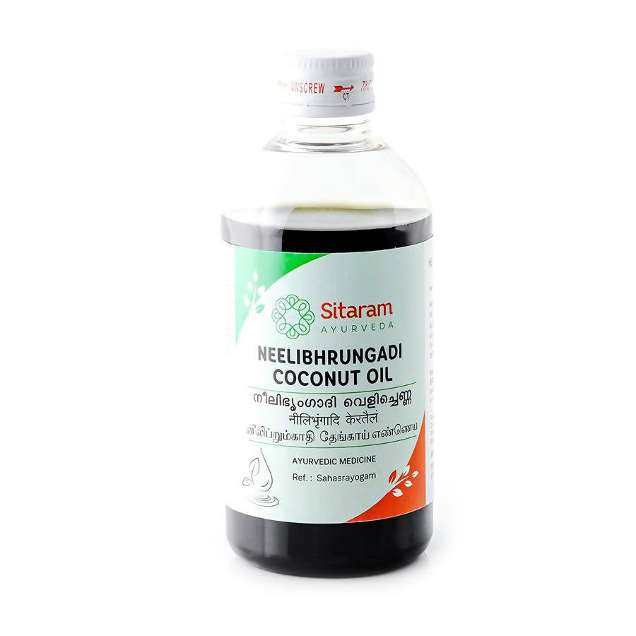 Image 1 of 200 ml / Pack of 1 for the product Sitaram Ayurveda Neelibhrungadi Coconut Oil