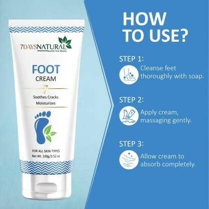 Image 3 of 7 Days Feet Smooth Foot Crack Cracked Heel Repair Foot Cream