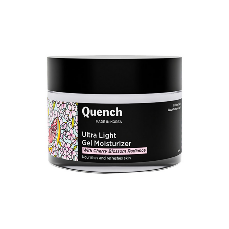 Image 1 of Quench Ultra Light Gel Moisturizer With 2% Niacinamide & Cherry Blossom For Intense Brightening