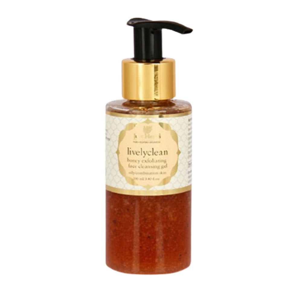 Image 1 of 100 Ml / Pack of 1 for the product Just Herbs Livelyclean Honey Exfoliating Face Cleansing Gel
