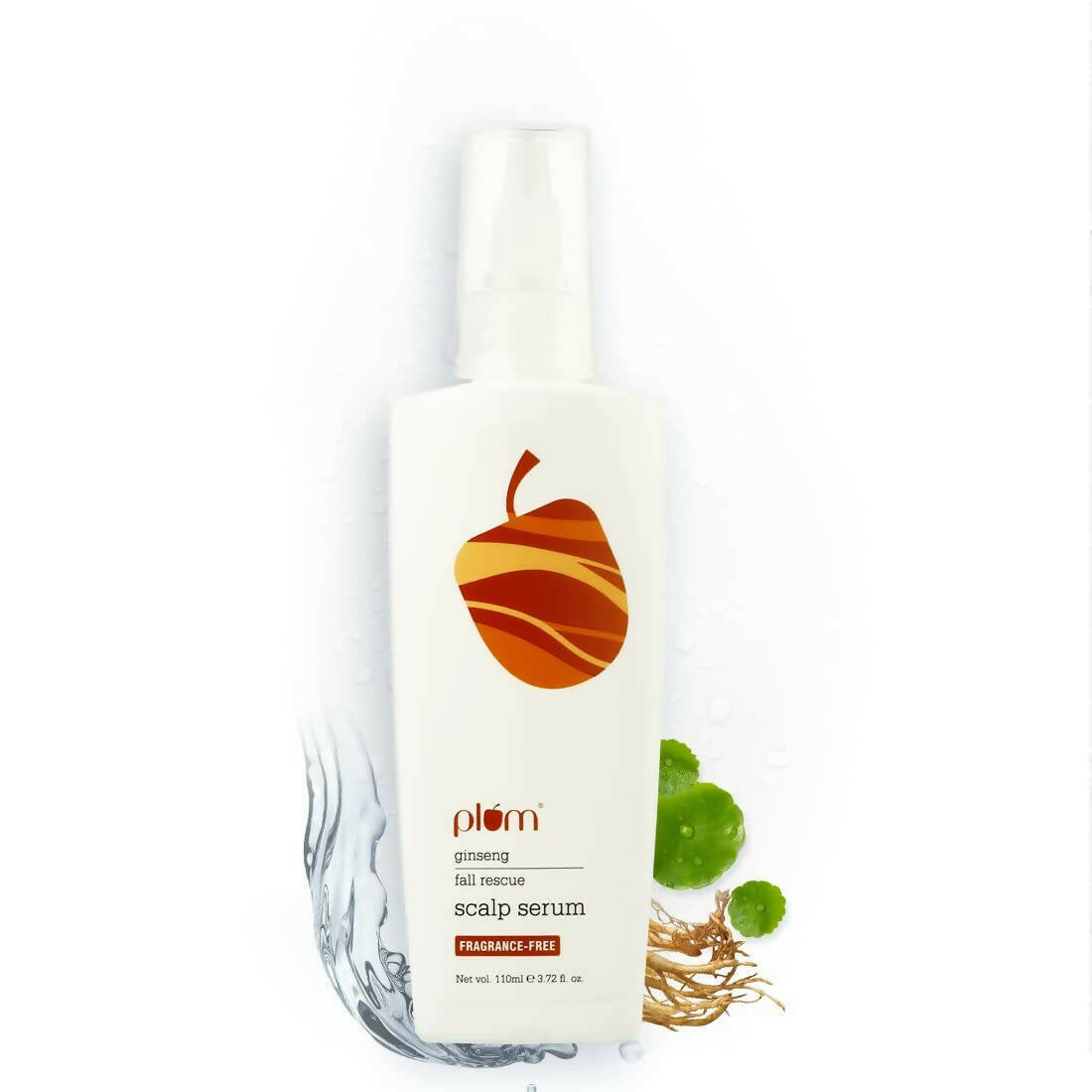 Image 1 of 110 ml / Pack of 1 for the product Plum Ginseng Fall Rescue Scalp Serum