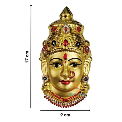 Image 2 of Brass Decorative Ammavari Face