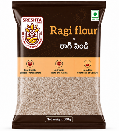 Image 1 of Sreshta Farms Ragi Flour (Ragi Pindi)