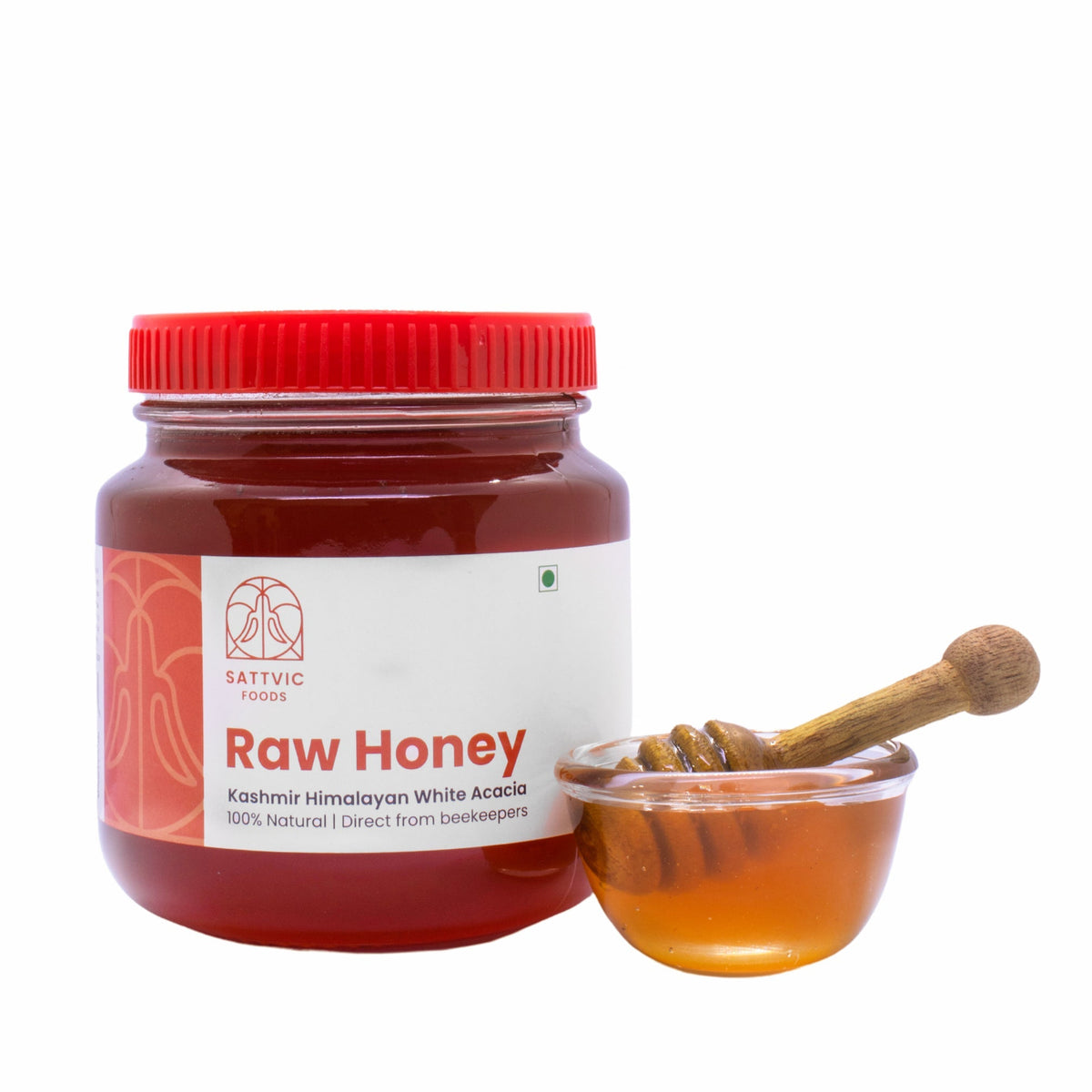 Image 9 of 700 gm for the product Sattvic Foods Raw Acacia Honey | Honey of Kashmir