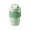 Image 1 of Wosta Travel Coffee Mug with Lid and Straw Tumbler - 480ml (Green)