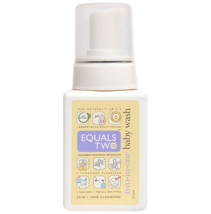 Image 1 of 200 ml for the product Equals Two Two-in-One Baby Body Wash (Hair & Skin)
