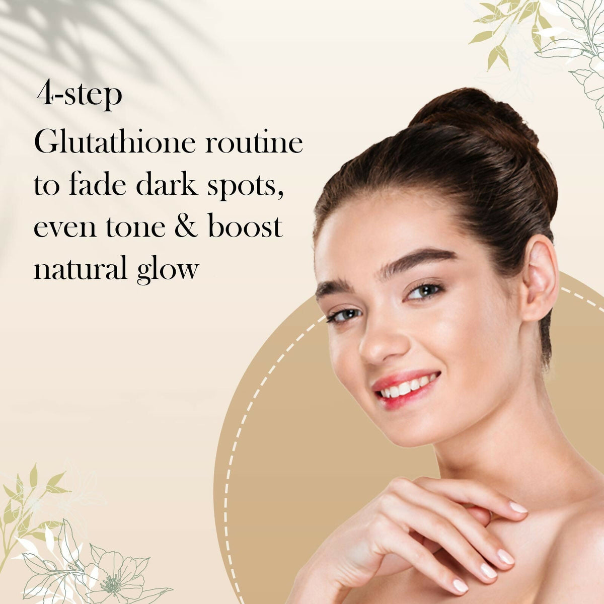 Image 4 of CareVeda Glutathione Skin Care Set of 4 | Face Wash & Cream, Peel off Mask, Serum for Bright & Even-Toned Skin