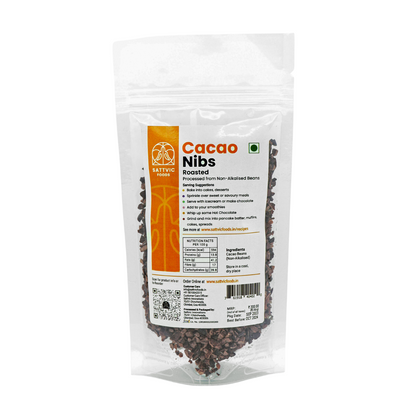Image 9 of Sattvic Foods Roasted Cacao Nibs
