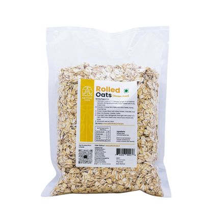 Image 14 of Sattvic Foods Rolled Oats | Jumbo-Sized, Gluten-free, Fibre-Rich