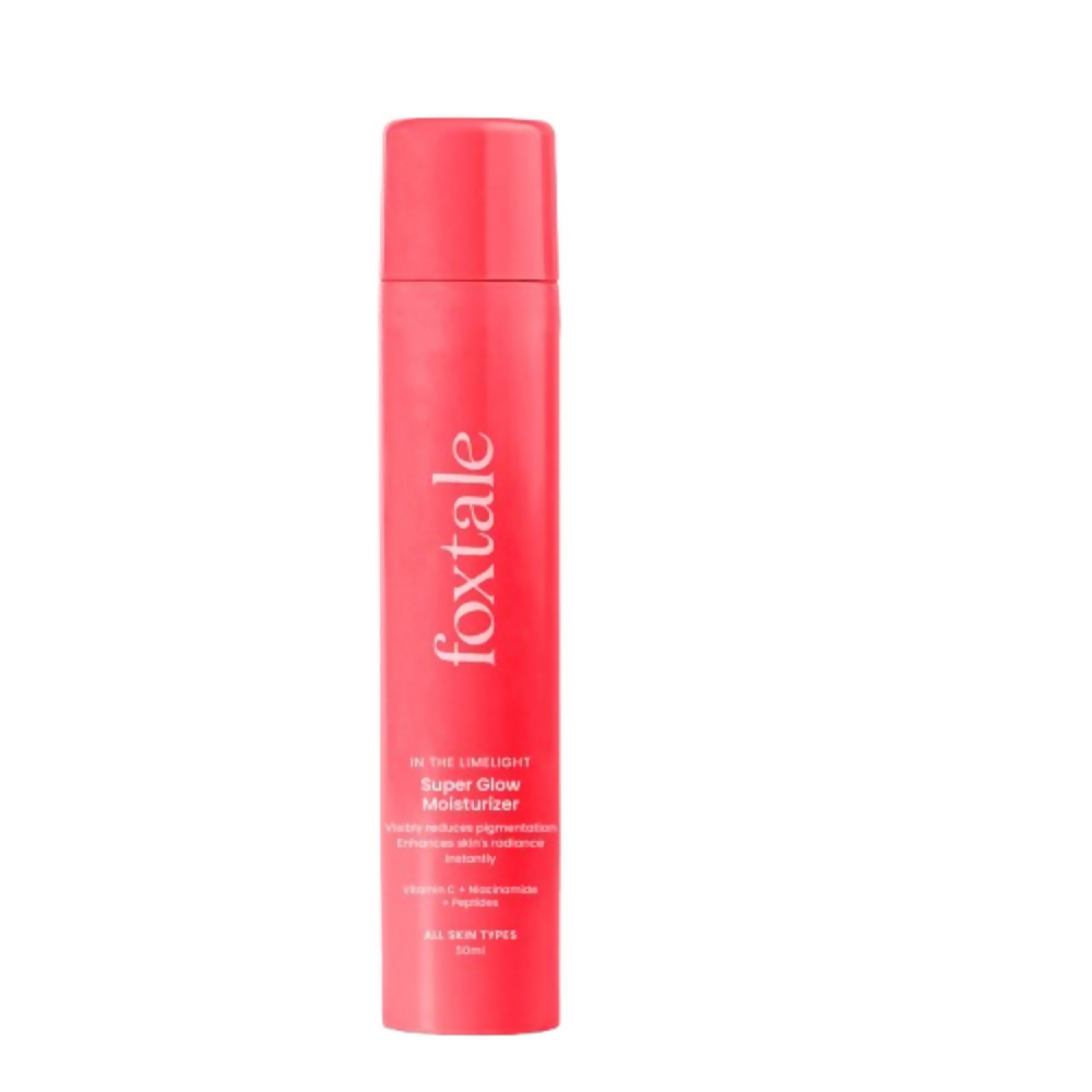 Image 1 of Foxtale Vitamin-C Super Glow Moisturiser With Niacinamide & Peptides For Glowing Skin