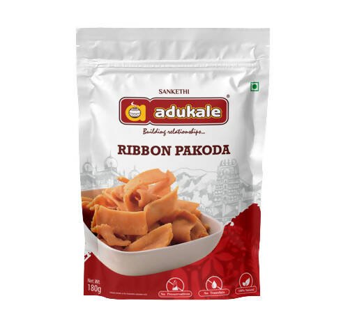 Image 1 of 180 gm / Pack of 1 for the product Adukale Ribbon Pakoda