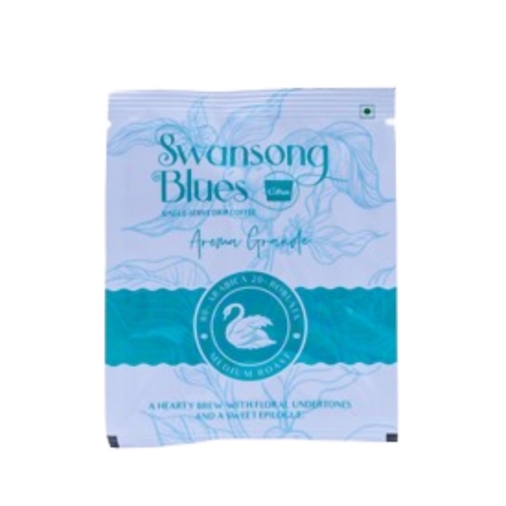 Image 4 of Cothas Swansong Blues Aroma Grande Pour Over Coffee Drip Bags | 80% Arabica 20% Robusta Medium Roast & Ground Coffee Powder
