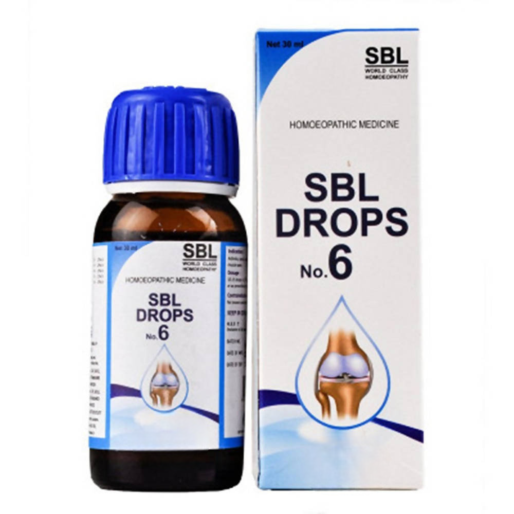 Image 1 of 30 ml for the product SBL Homeopathy Drops No.6