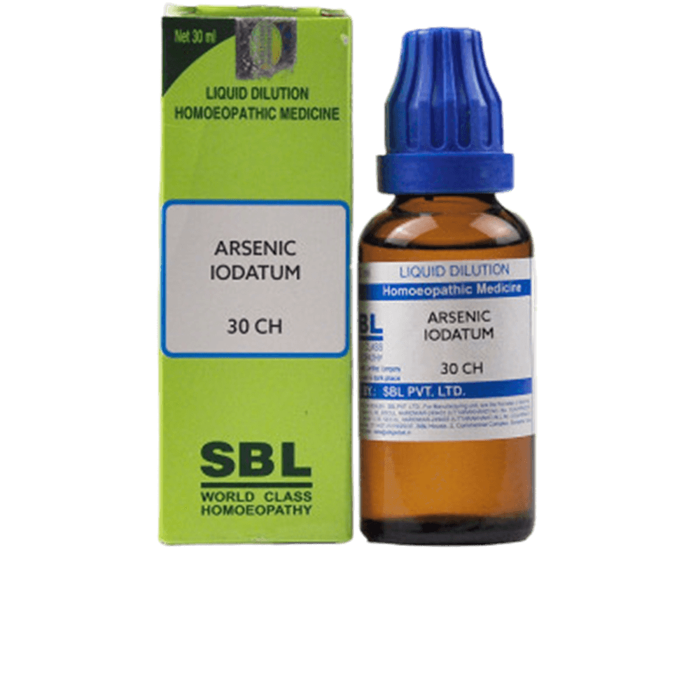 Image 1 of 30 CH / 30 ml for the product SBL Homeopathy Arsenic Iodatum Dilution