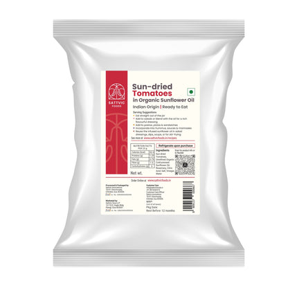 Image 14 of 1.5 kg for the product Sattvic Foods Sun-Dried Tomatoes in Sunflower Oil | Ready to Eat