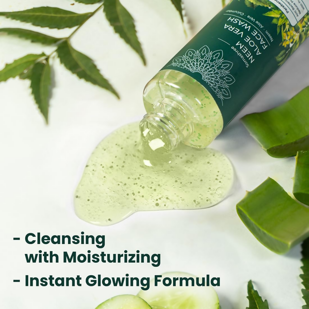 Image 4 of Pureus Herbals Somashree Neem Aloe Vera Face Wash