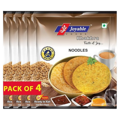 Image 1 of 200 gm / Pack of 4 for the product Joyable Noodles Khakhra