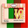 Image 1 of 4*75 gm for the product Confect Multipack of White, Emerald Green, Brown and Red Sugarpaste 19