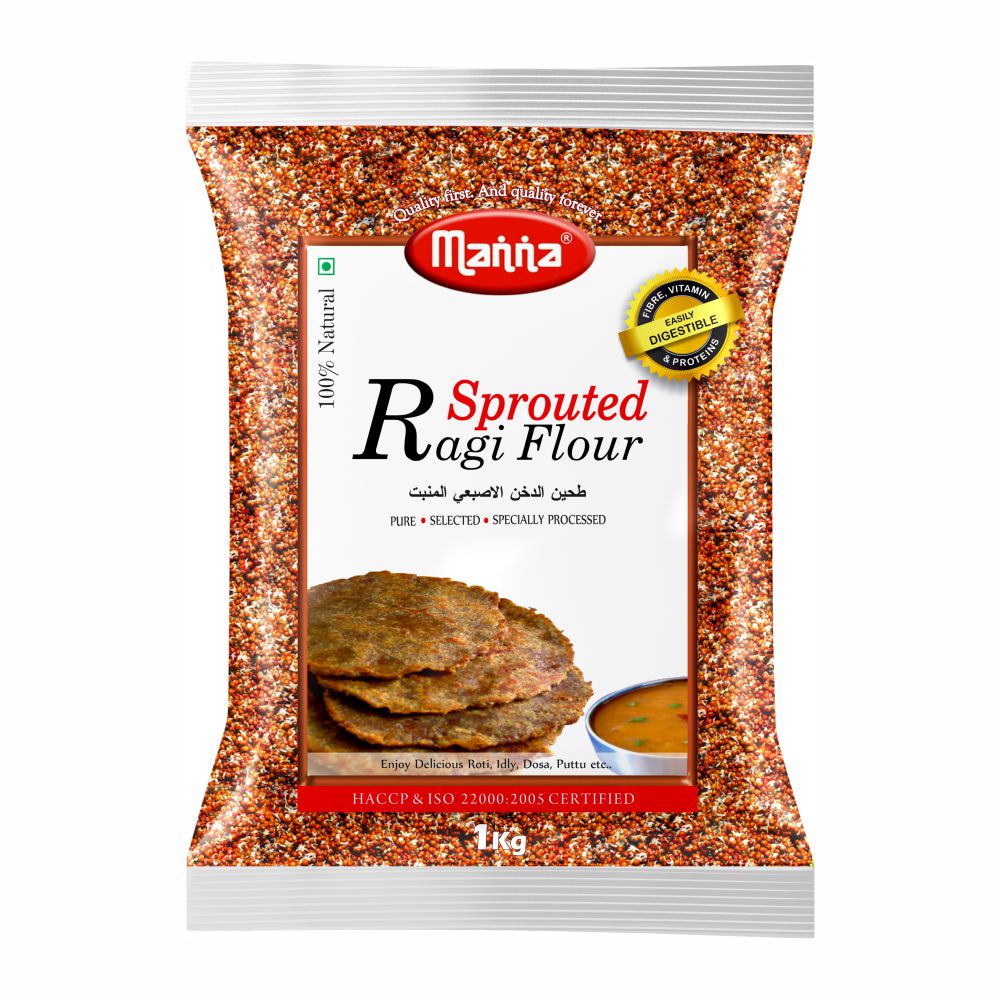 Image 1 of Manna Sprouted Ragi Flour