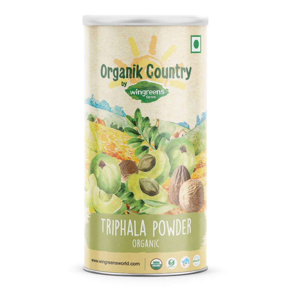 Image 1 of 100 gm for the product Wingreens Farms Organic Triphala Powder