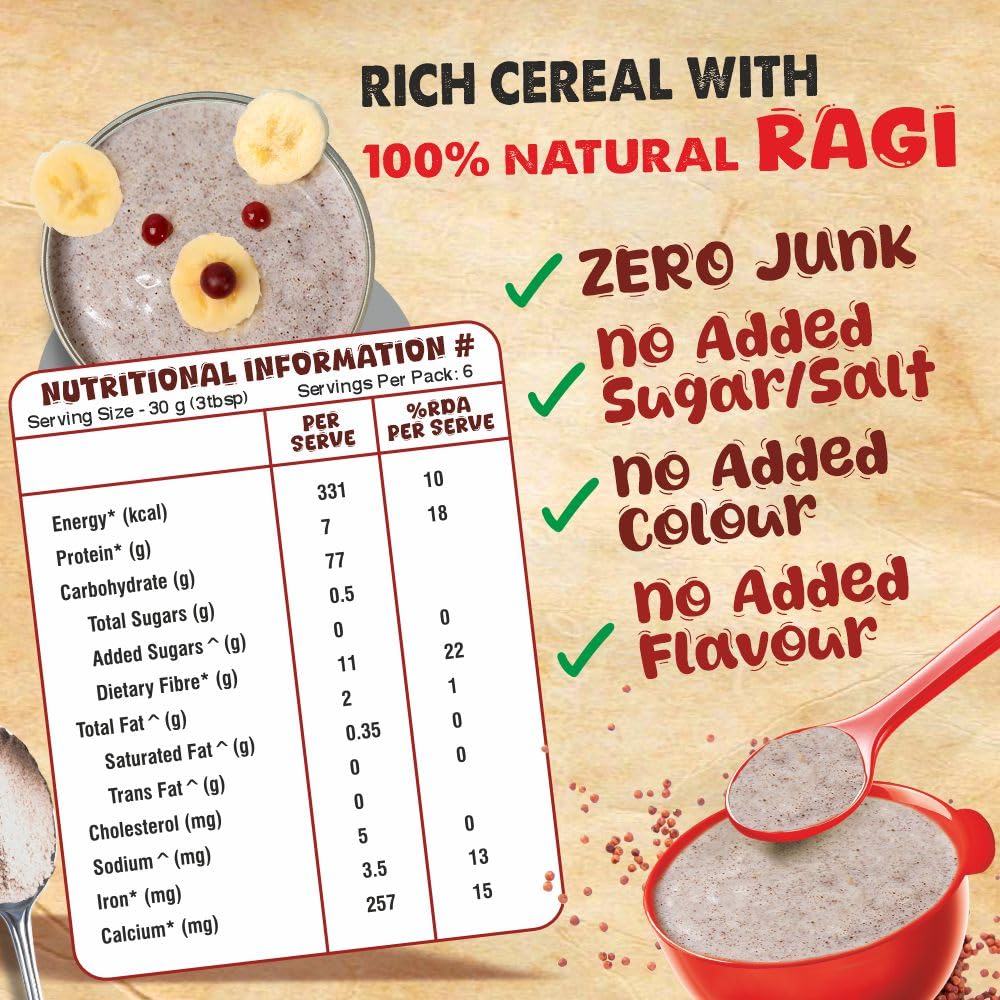 Image 4 of Manna Sprouted Ragi Baby Cereal