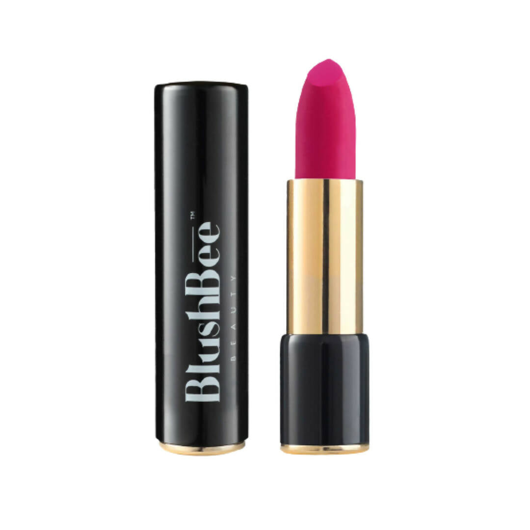 Image 1 of BlushBee Organic Beauty Lip Nourishing Vegan Lipstick - Velvety Rose