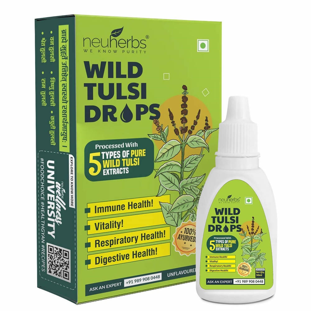 Image 1 of 30 ml for the product Neuherbs Wild Tulsi Drops