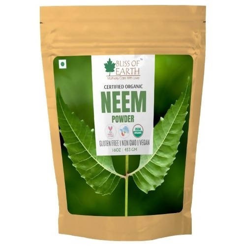 Image 1 of 453 gm for the product Bliss of Earth Neem Powder