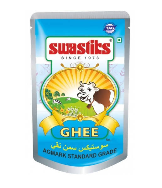 Image 1 of 100 ml / Pack of 1 for the product Swastiks Ghee (Clarified Butter) | Vedic Bilona Method | Churned From Curd | 100% Pure Ghee