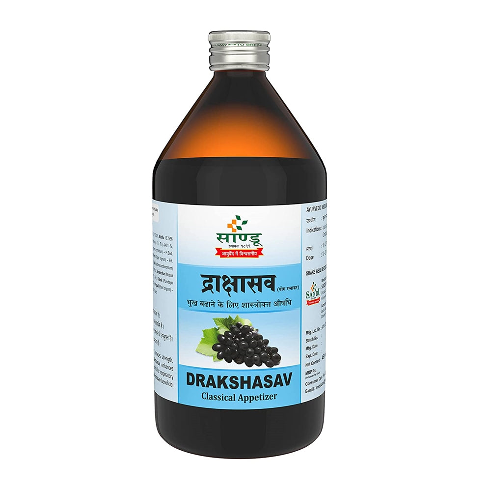 Image 1 of 450 ml for the product Sandu Drakshasava
